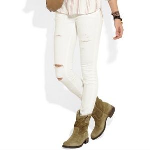 Fiorentini + Baker Enola Slouchy Boots EU 38 US 8 Olive Leather